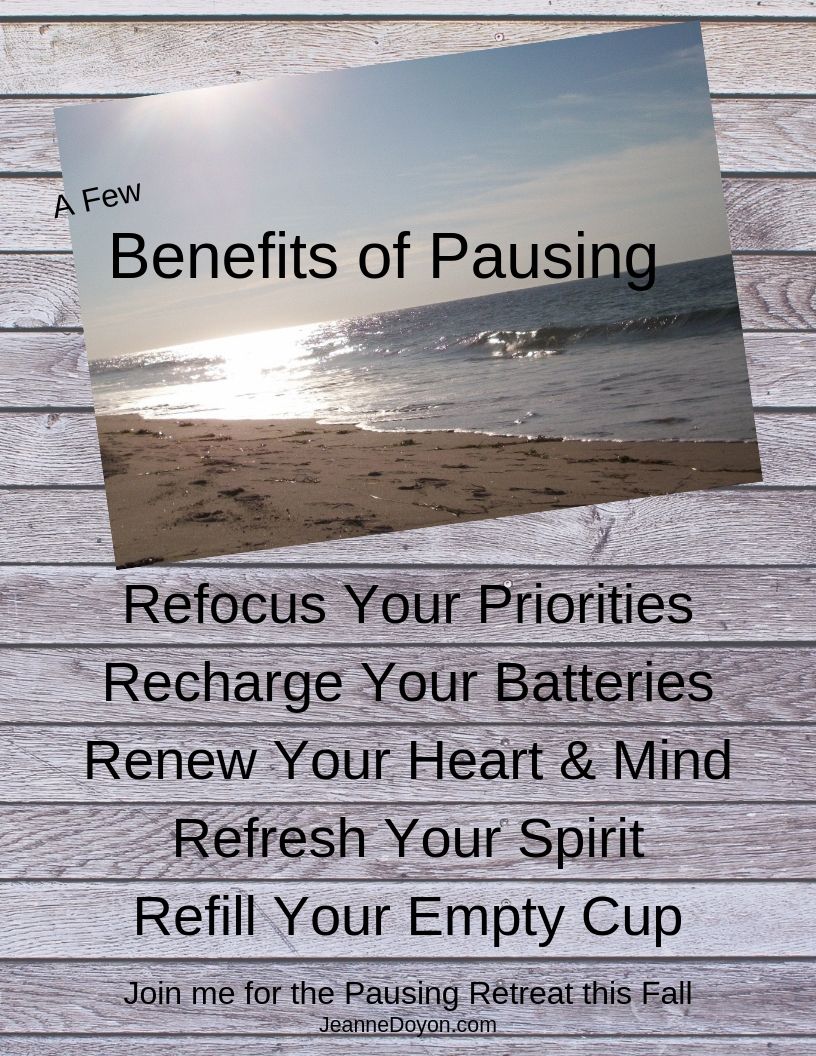 Why Pause? Register before June 25 for Pausing Retreat